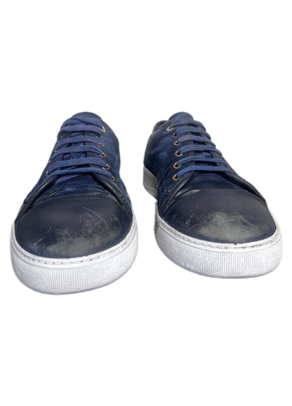 Lanvin Nappa Cap Toe (Navy)