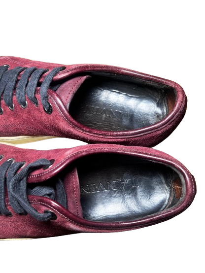 Lanvin Cap Toe (Burgundy)