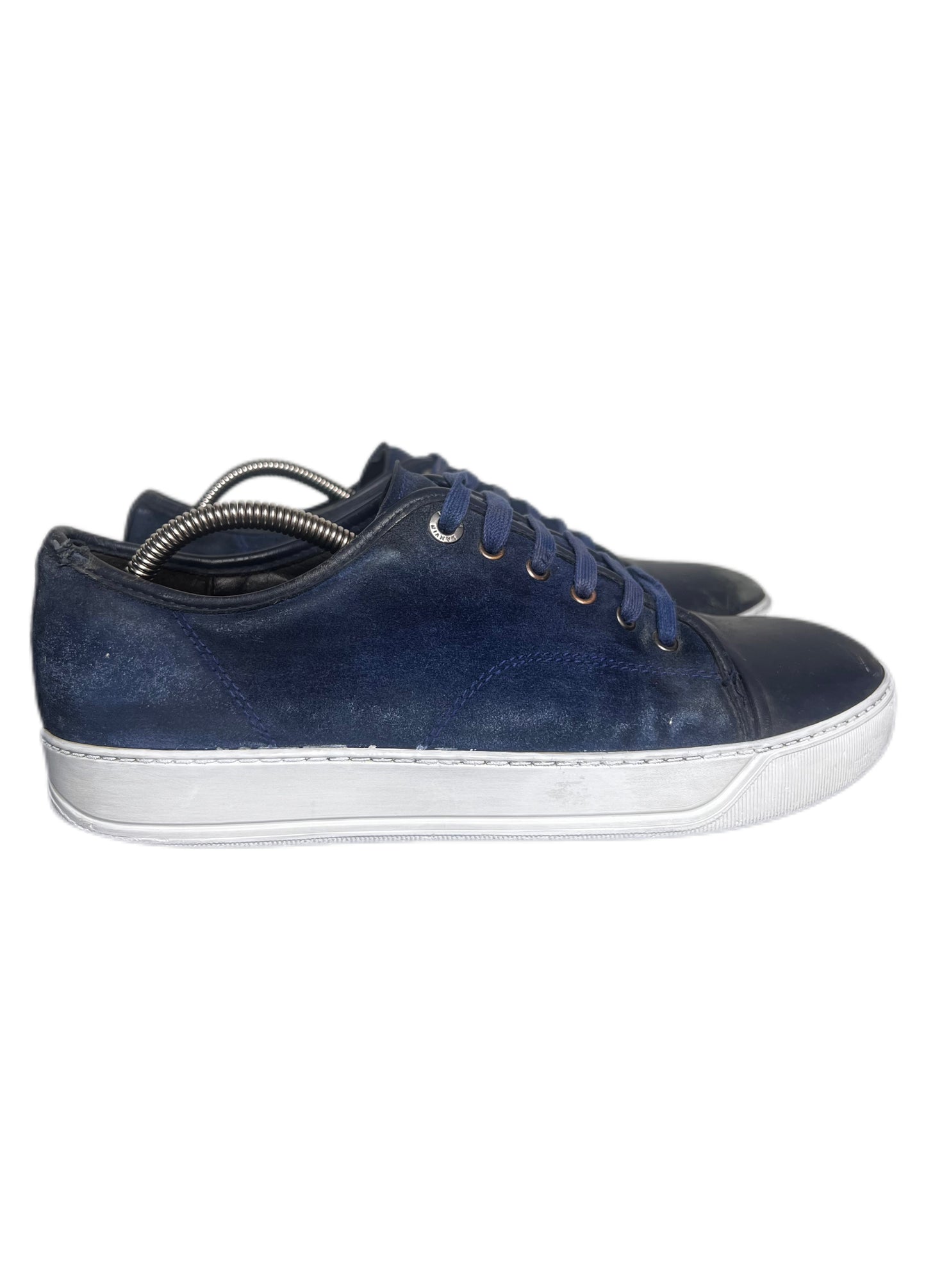 Lanvin Nappa Cap Toe (Navy)